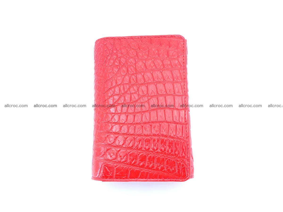 Genuine Siamese crocodile skin wallet for women 418 Foto 2