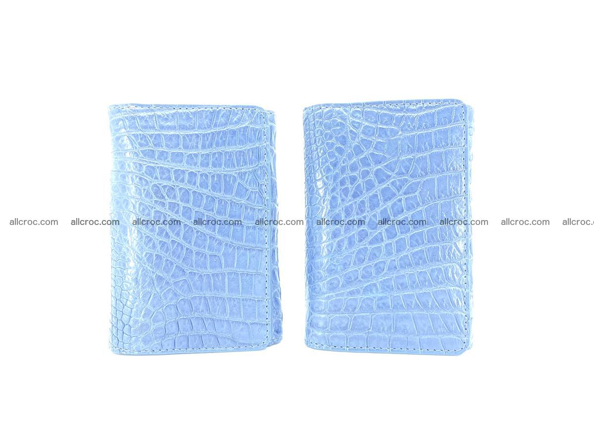 Genuine Siamese crocodile skin wallet for women 414 Foto 9