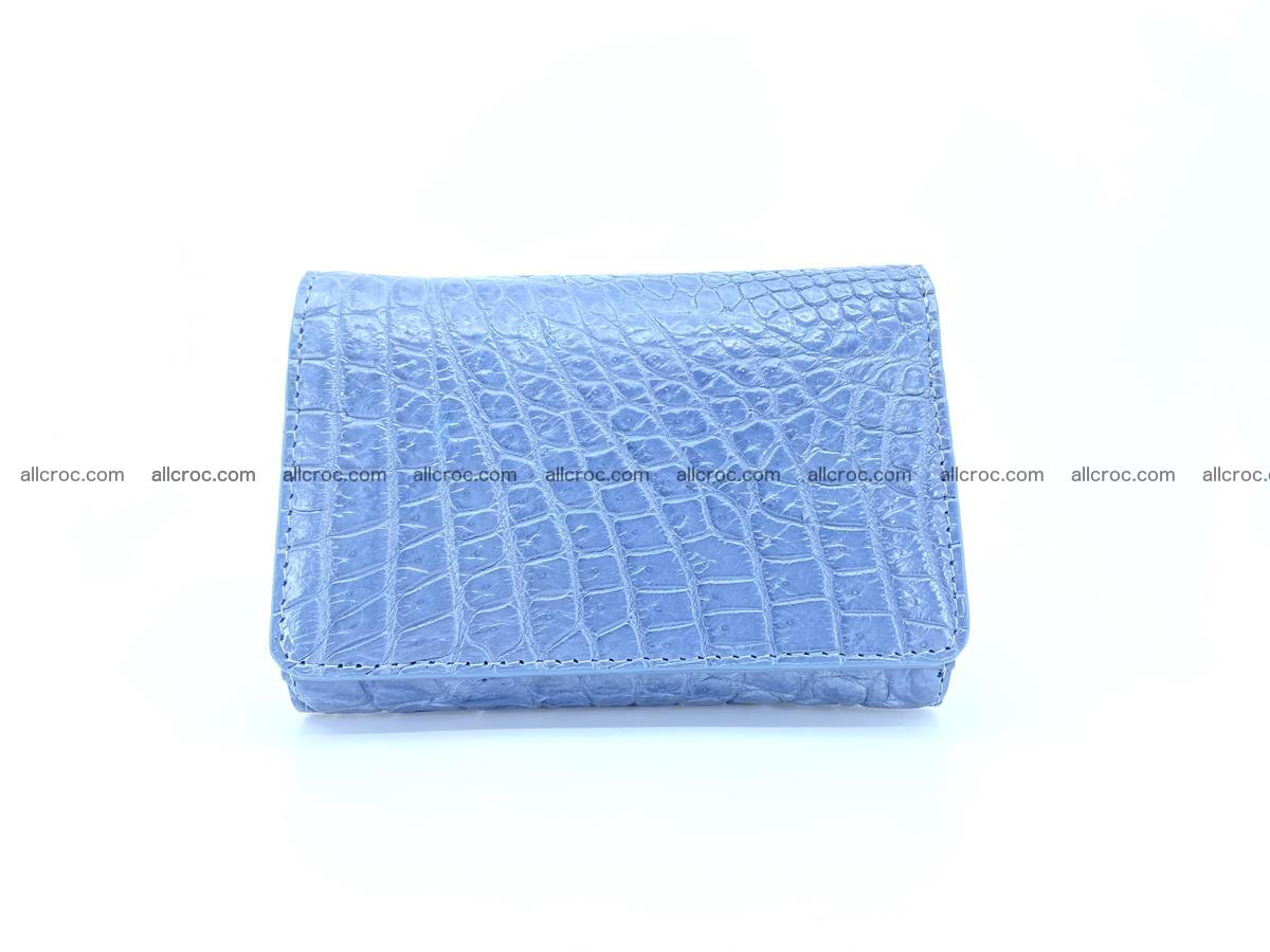 Genuine Siamese crocodile skin wallet for women 414 Foto 0