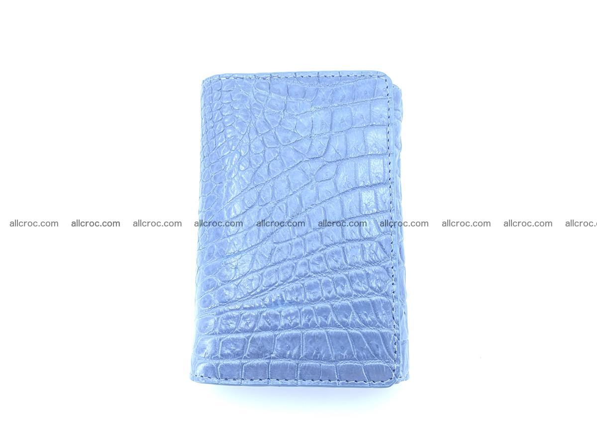 Genuine Siamese crocodile skin wallet for women 414 Foto 2