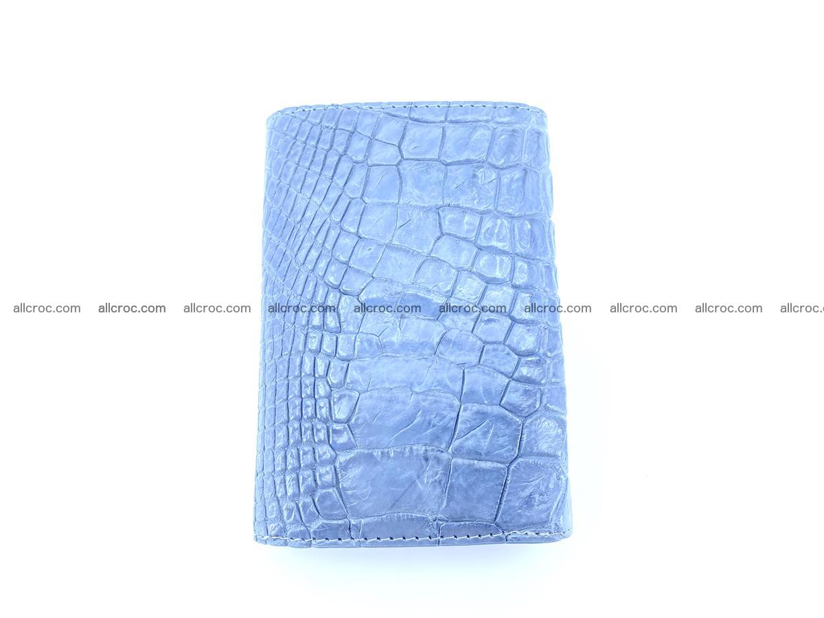 Genuine Siamese crocodile skin wallet for women 414 Foto 3