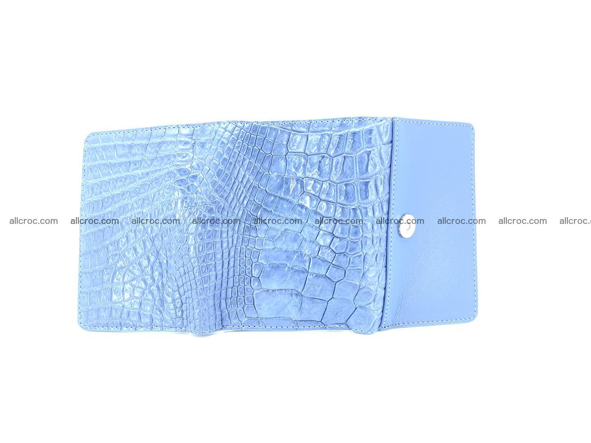 Genuine Siamese crocodile skin wallet for women 414 Foto 8