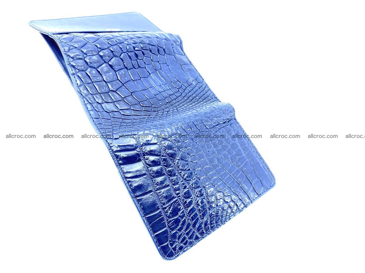 Genuine Siamese crocodile skin wallet for women 417 Foto 8