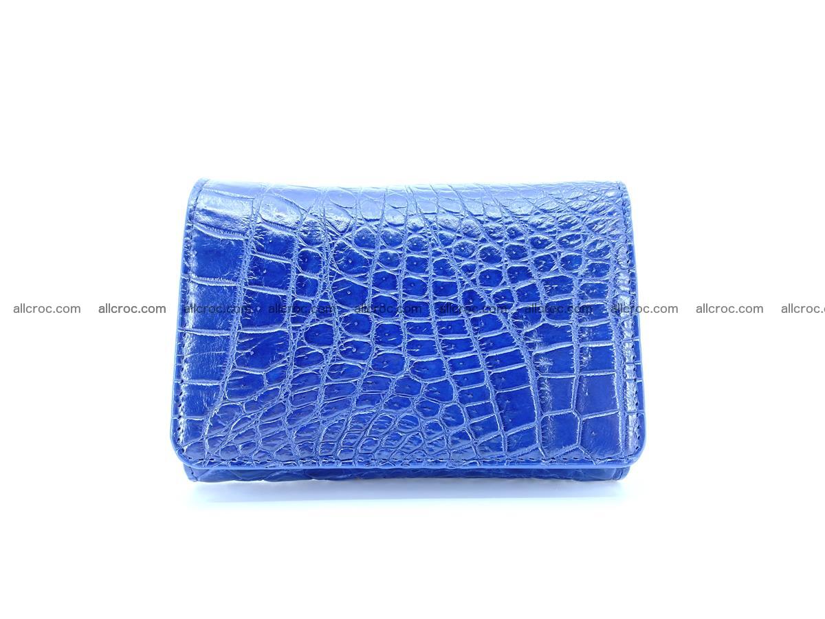 Genuine Siamese crocodile skin wallet for women 417 Foto 0