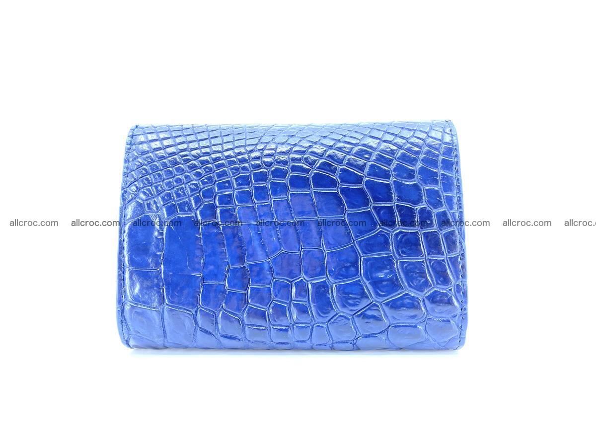 Genuine Siamese crocodile skin wallet for women 417 Foto 1