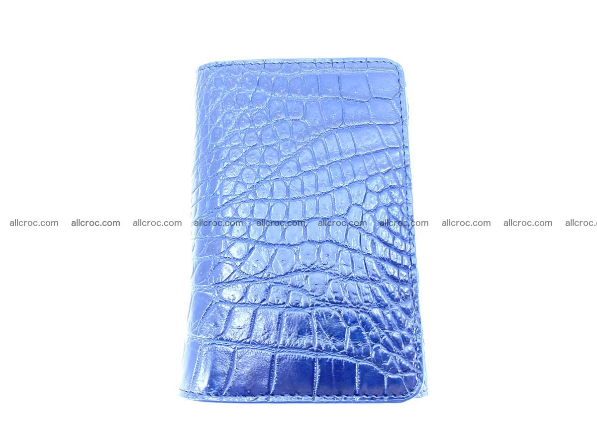 Genuine Siamese crocodile skin wallet for women 417 Foto 2