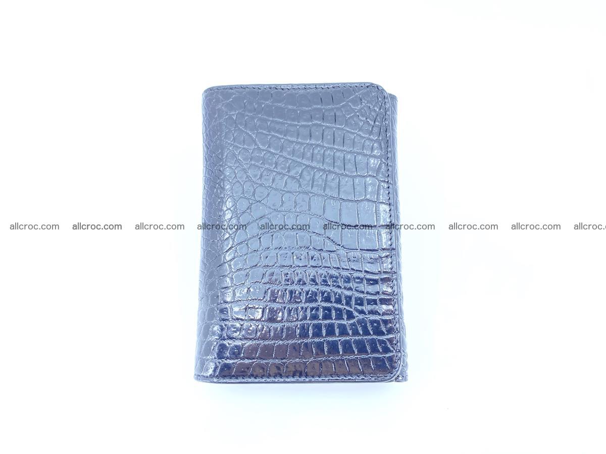 Genuine Siamese crocodile skin wallet for women 419 Foto 2