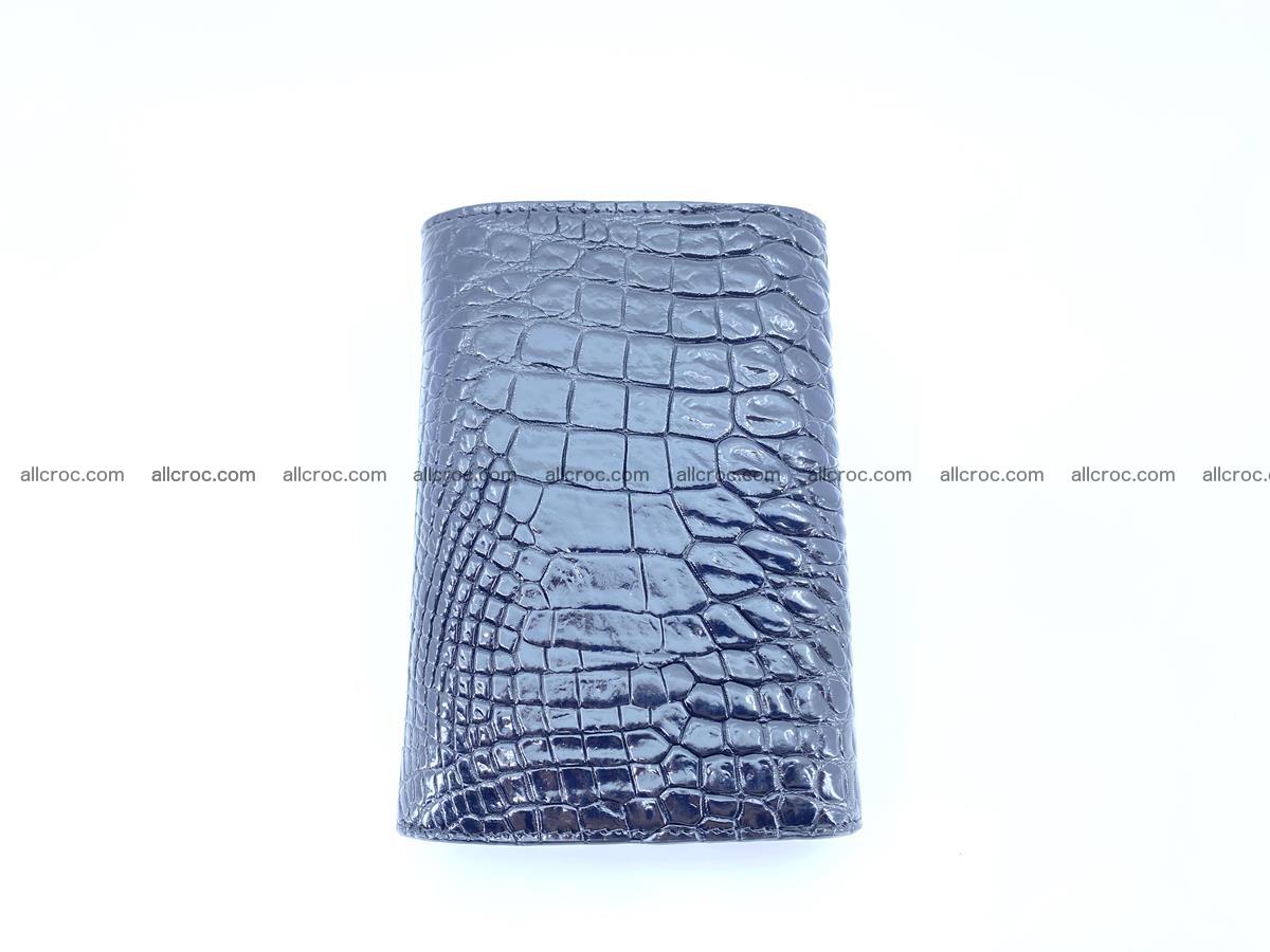 Genuine Siamese crocodile skin wallet for women 419 Foto 3