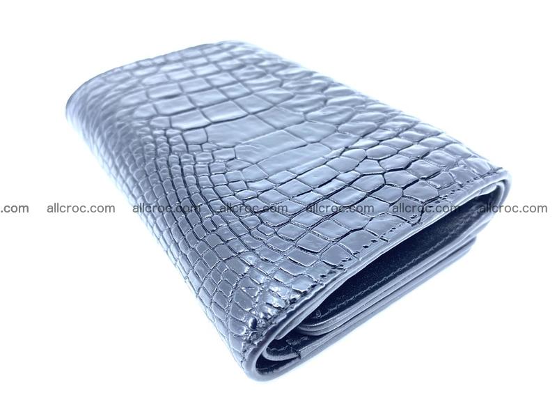 Genuine Siamese crocodile skin wallet for women 419