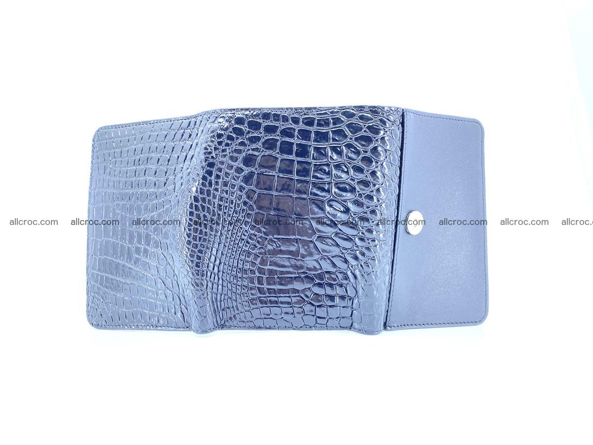 Genuine Siamese crocodile skin wallet for women 419 Foto 10