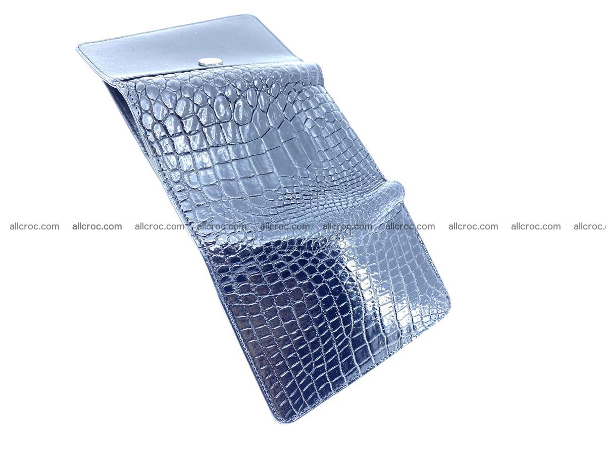 Genuine Siamese crocodile skin wallet for women 419 Foto 9