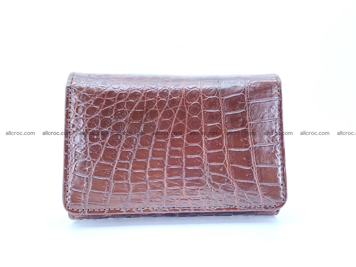 Genuine Siamese crocodile skin wallet for women 416 Foto 0