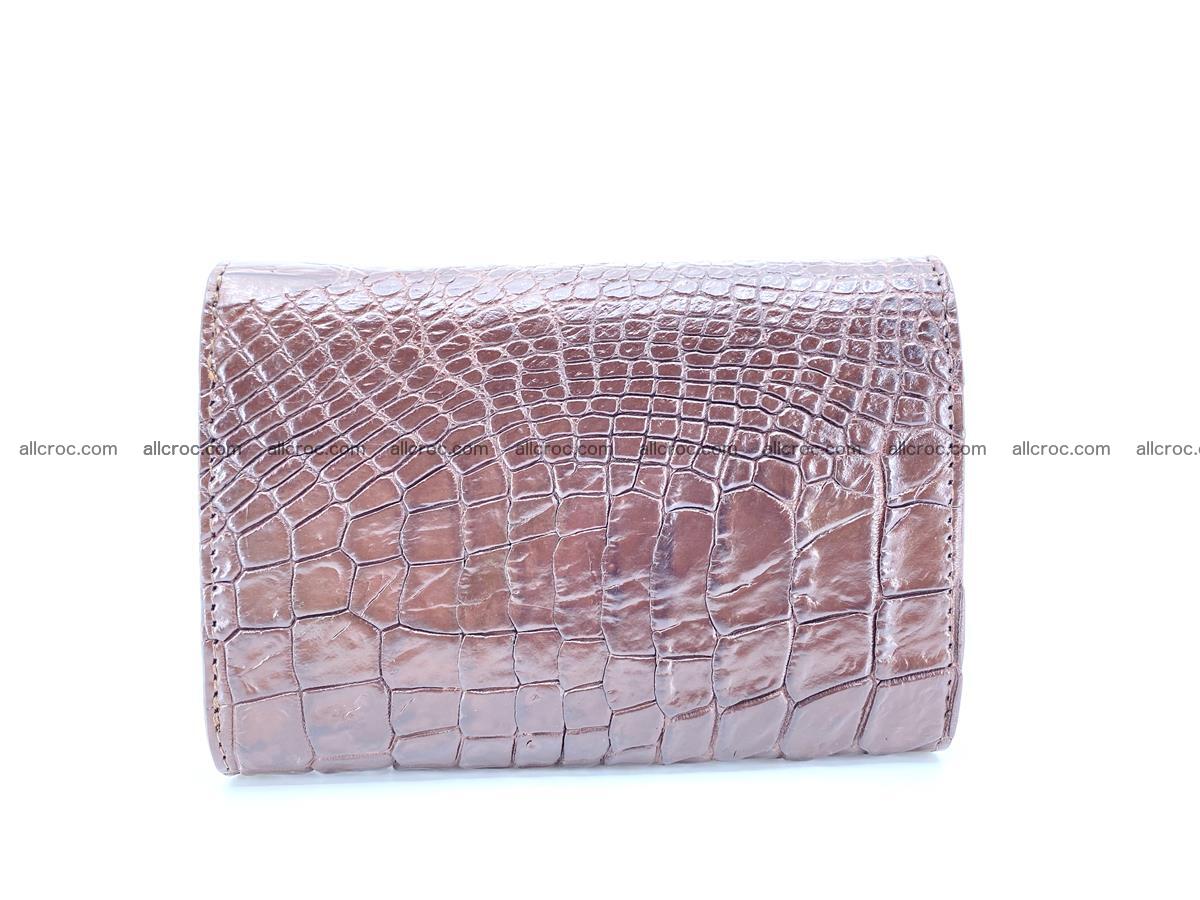 Genuine Siamese crocodile skin wallet for women 416 Foto 1
