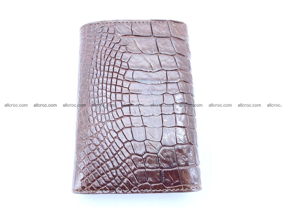 Genuine Siamese crocodile skin wallet for women 416 Foto 3
