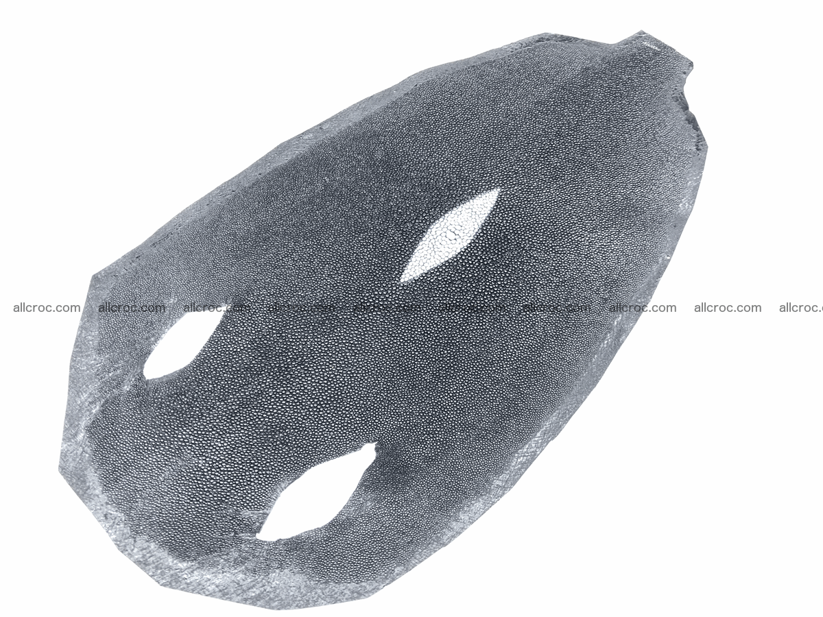 Stingray skin round shape 6 inches 606 Foto 0