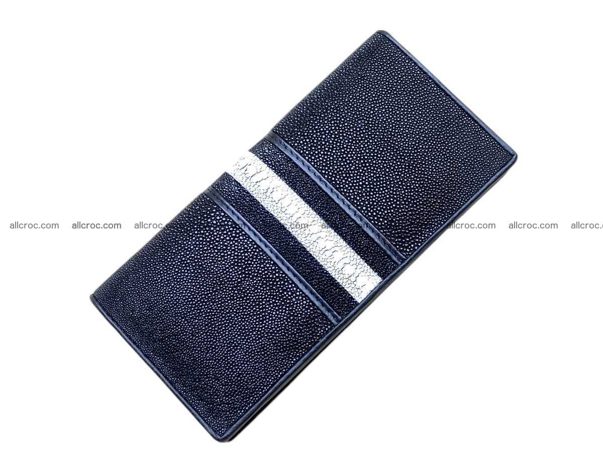 Stingray skin long wallet 2849 Foto 0
