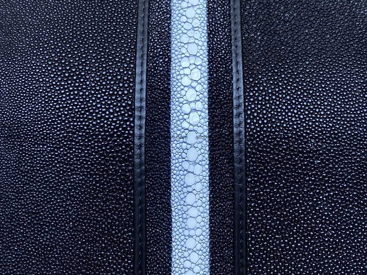 Stingray skin long wallet 2849 Foto 11