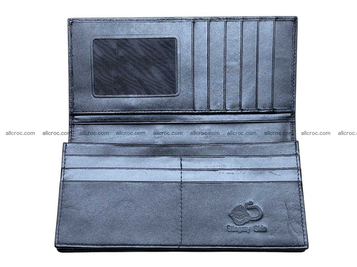 Stingray skin long wallet 2849 Foto 3