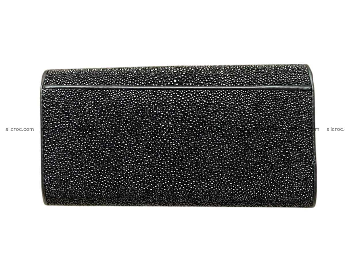 Stingray skin long wallet 2854 Foto 4