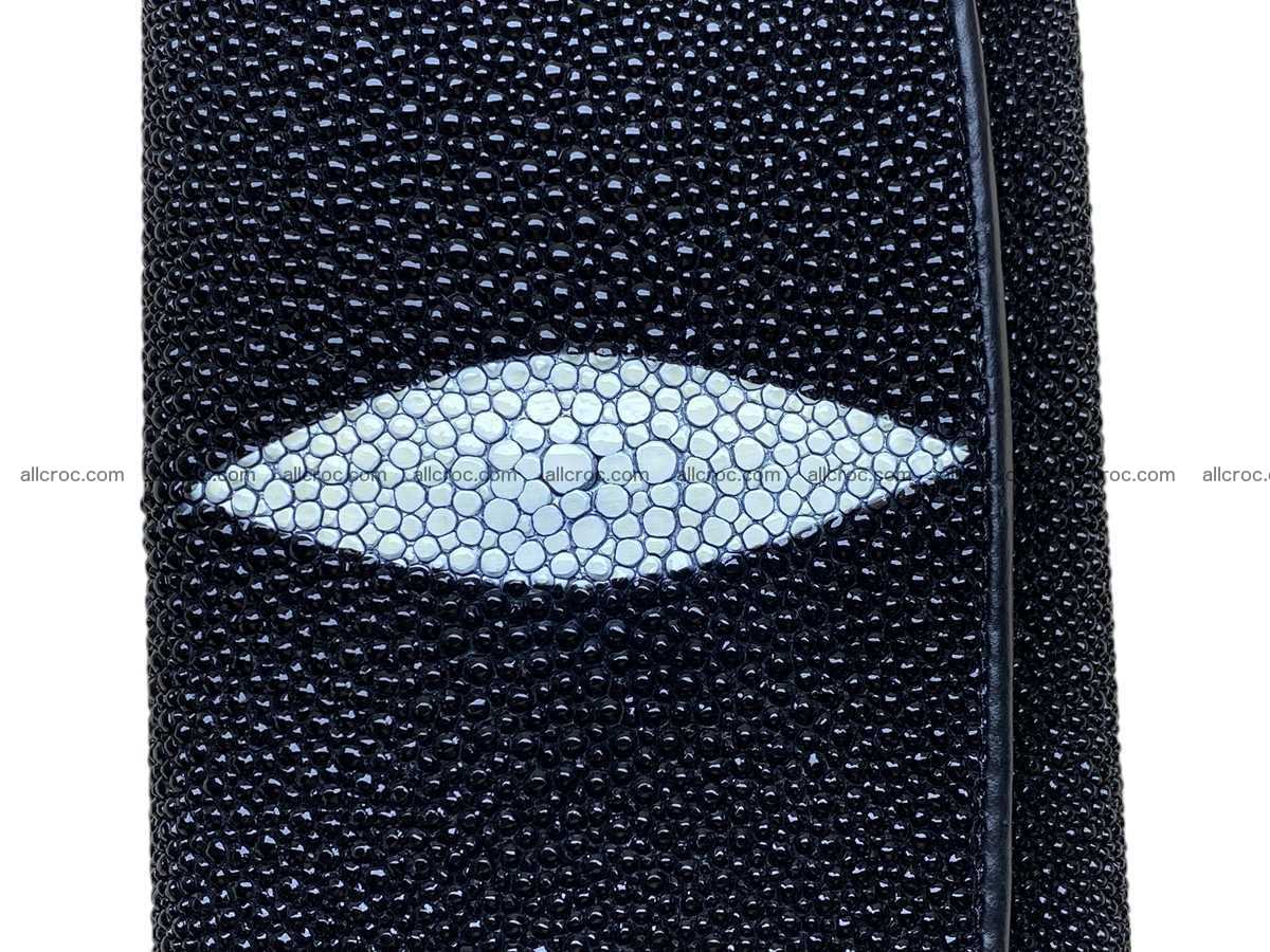 Stingray skin long wallet 2854 Foto 6