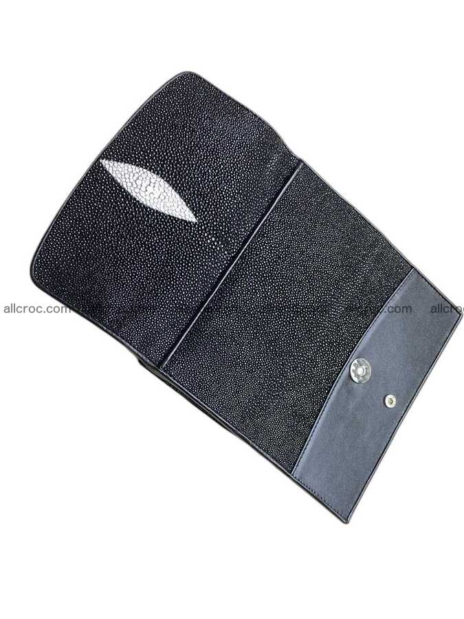 Stingray skin long wallet 2854 Foto 3