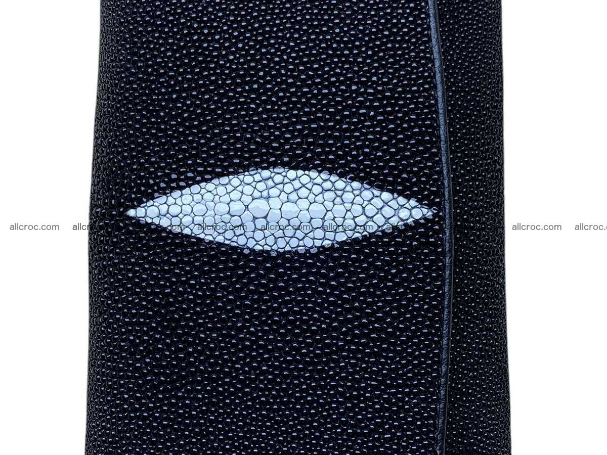 Stingray skin long wallet 2857 Foto 6