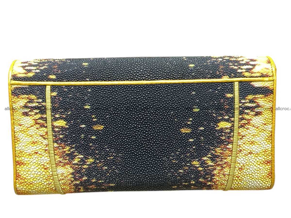 Stingray skin long wallet 2852 Foto 1