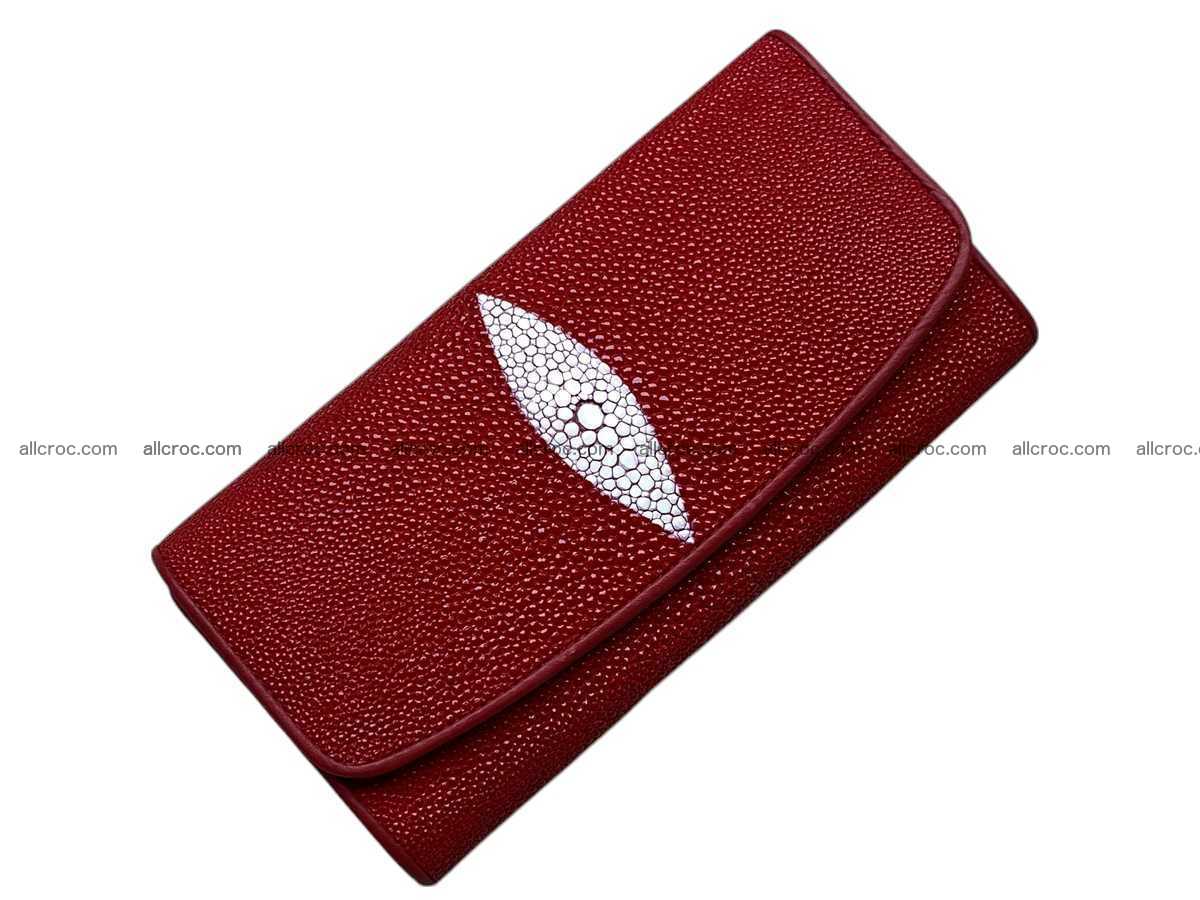 Stingray skin long wallet 2855 Foto 0