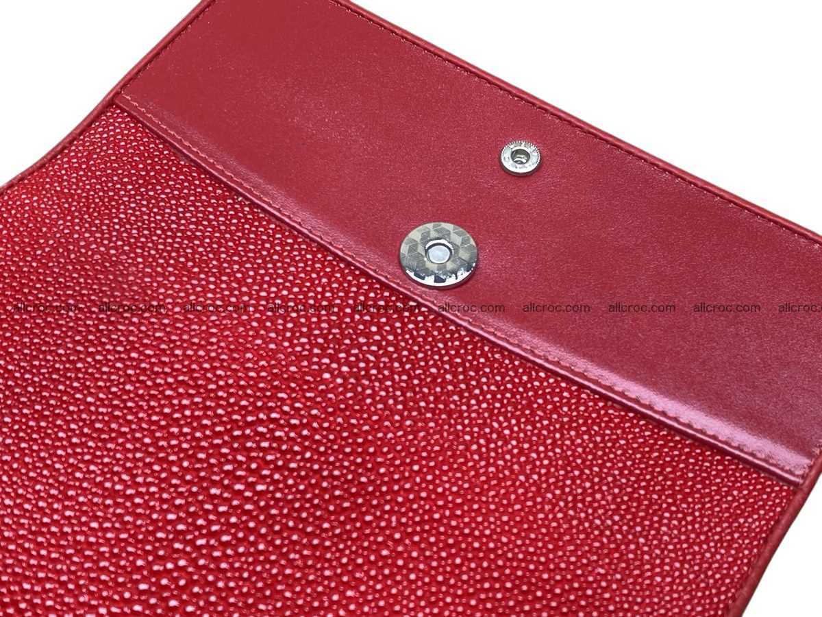 Stingray skin long wallet 2855 Foto 7