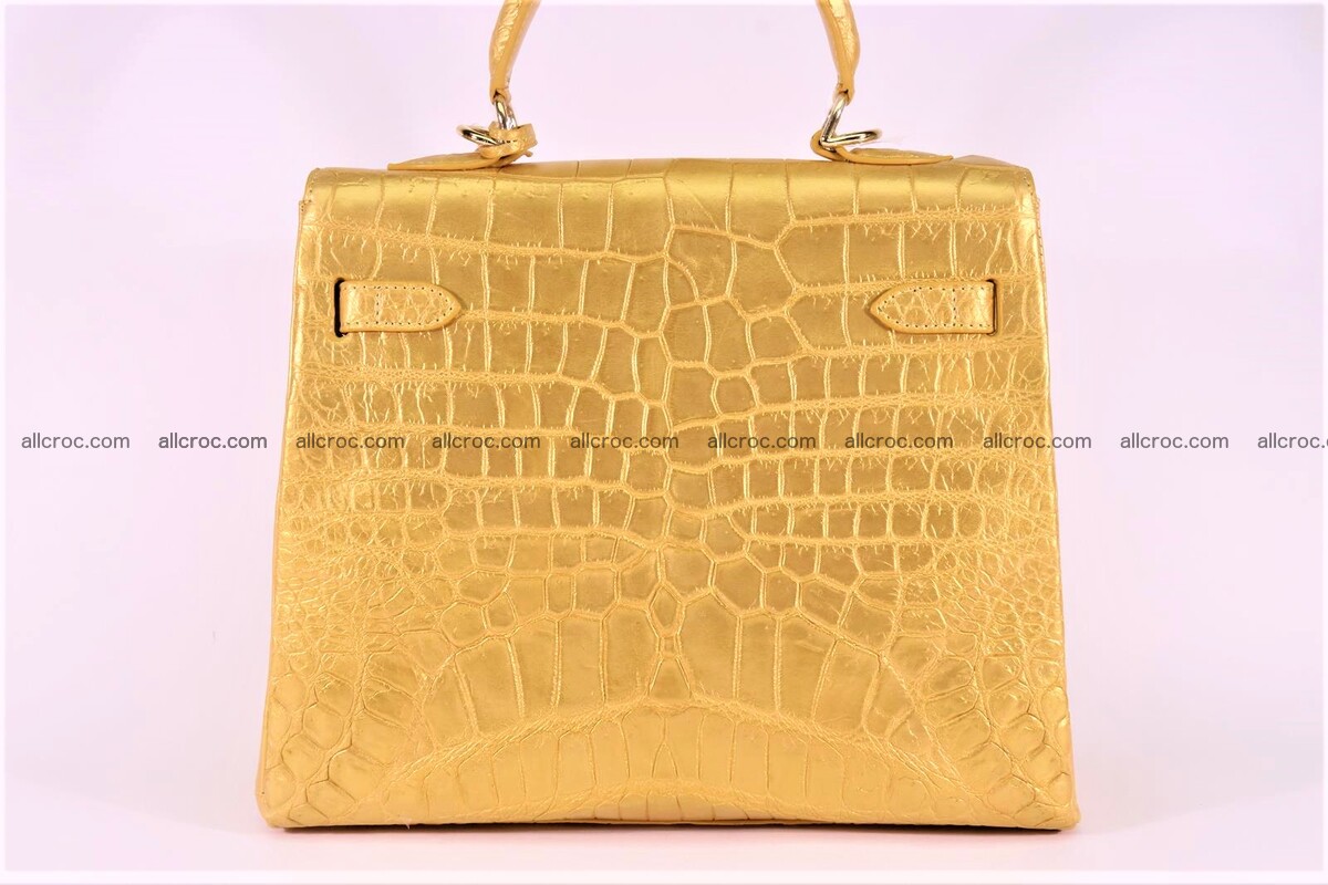 Crocodile skin handbag Kelly 1285 Foto 2