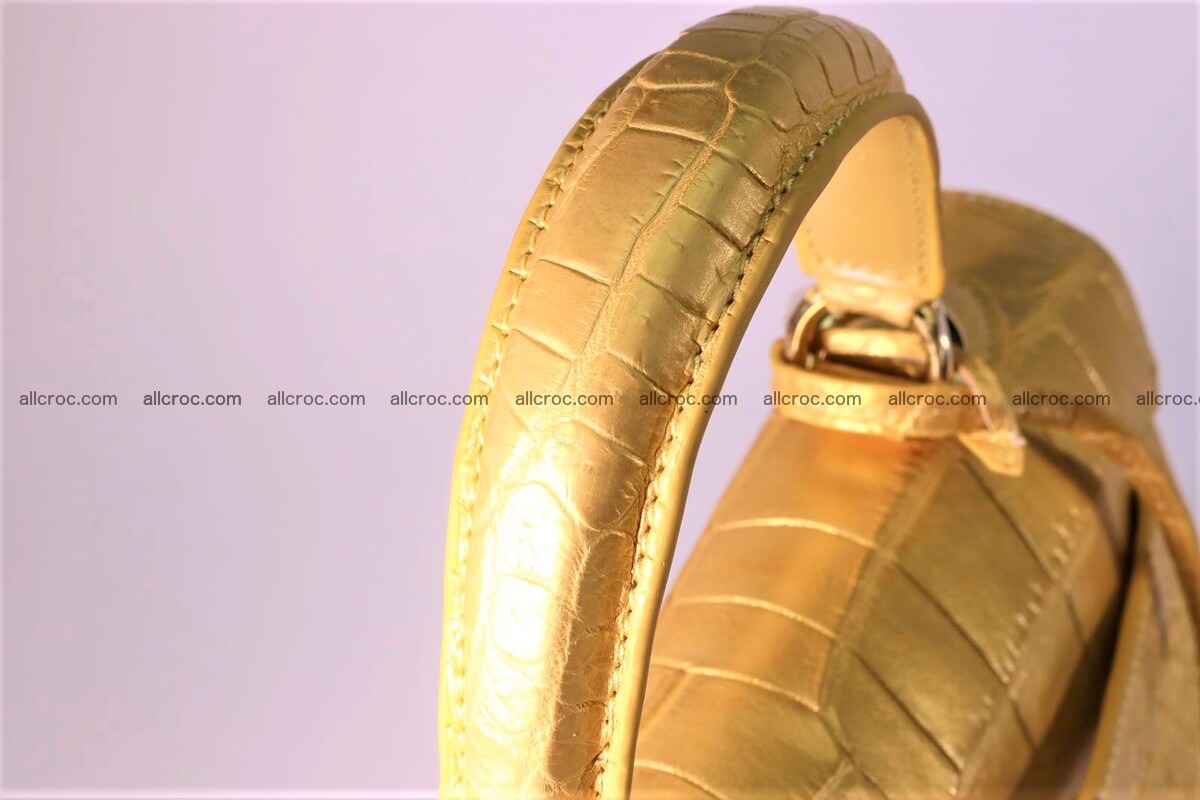 Crocodile skin handbag Kelly 1285 Foto 5