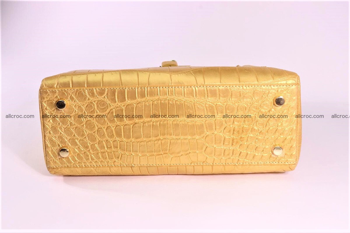 Crocodile skin handbag Kelly 1285 Foto 6