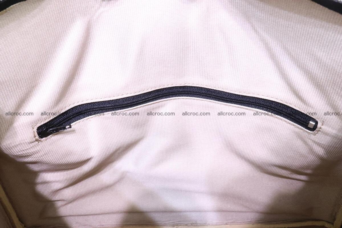 Handbag for lady from cobra skin copy of Birkin with cobra head 191 Foto 13