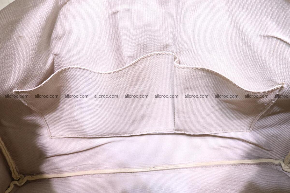 Handbag for lady from cobra skin copy of Birkin with cobra head 190 Foto 14
