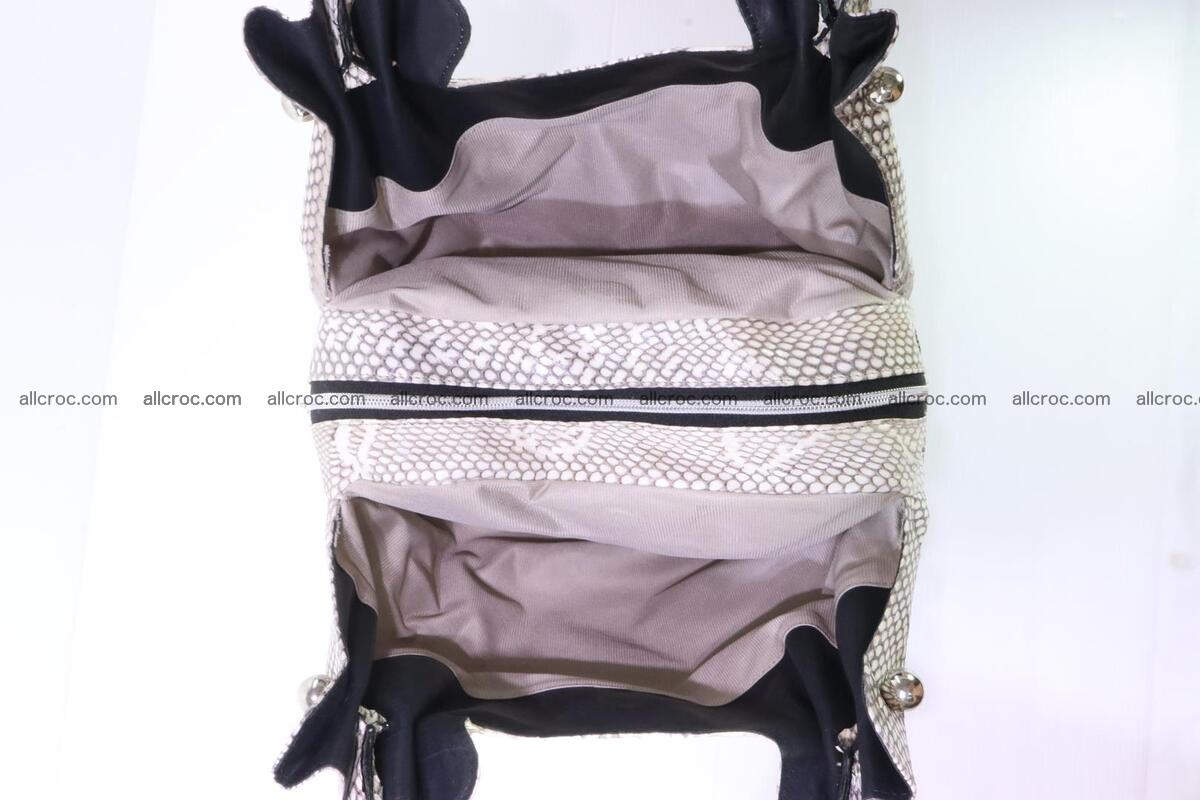 Handbag for lady from cobra skin with cobra head  165 Foto 12