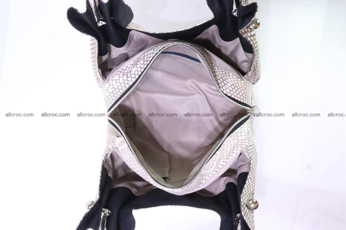 Handbag for lady from cobra skin with cobra head  165 Foto 7