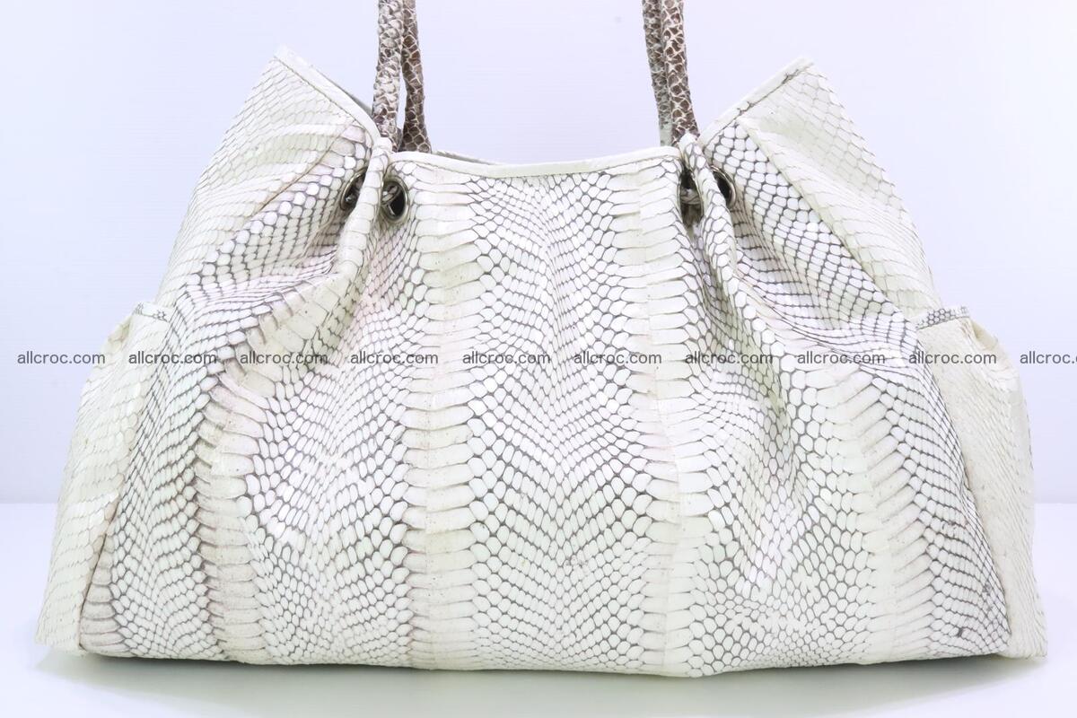 Handbag for lady from cobra skin with cobra head 168 Foto 8