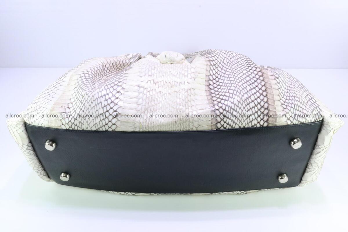 Handbag for lady from cobra skin with cobra head 168 Foto 12