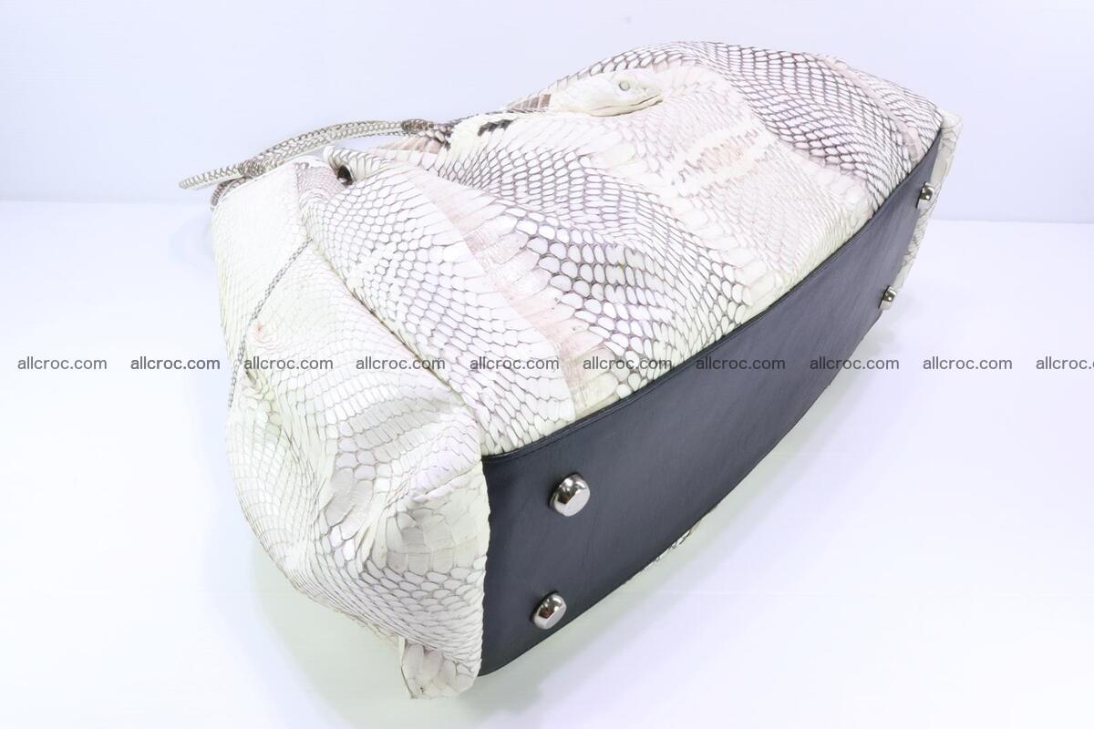 Handbag for lady from cobra skin with cobra head 168 Foto 13