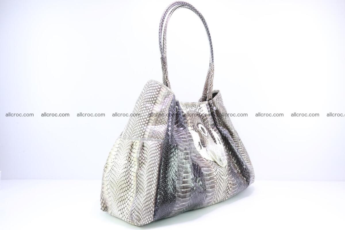 Handbag for lady from cobra skin with cobra head 169 Foto 1