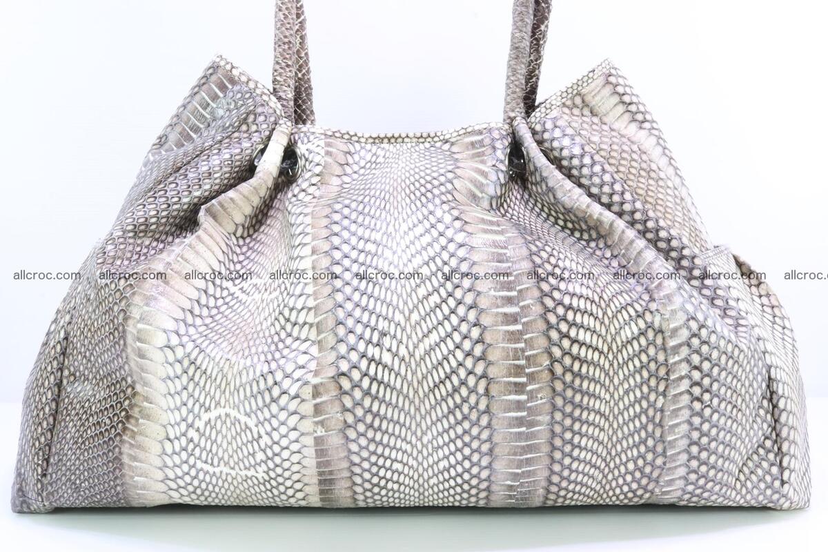 Handbag for lady from cobra skin with cobra head 169 Foto 8