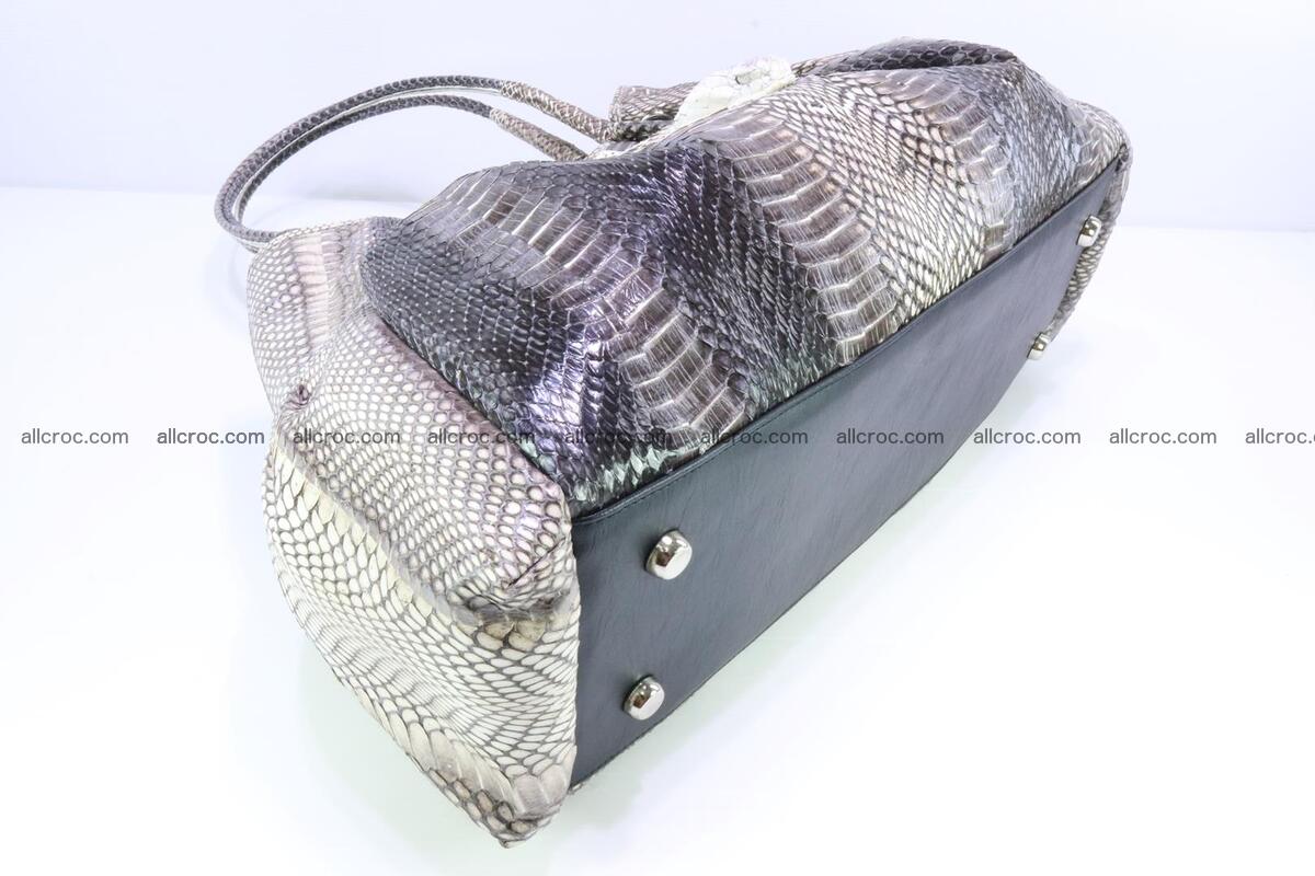 Handbag for lady from cobra skin with cobra head 169 Foto 13