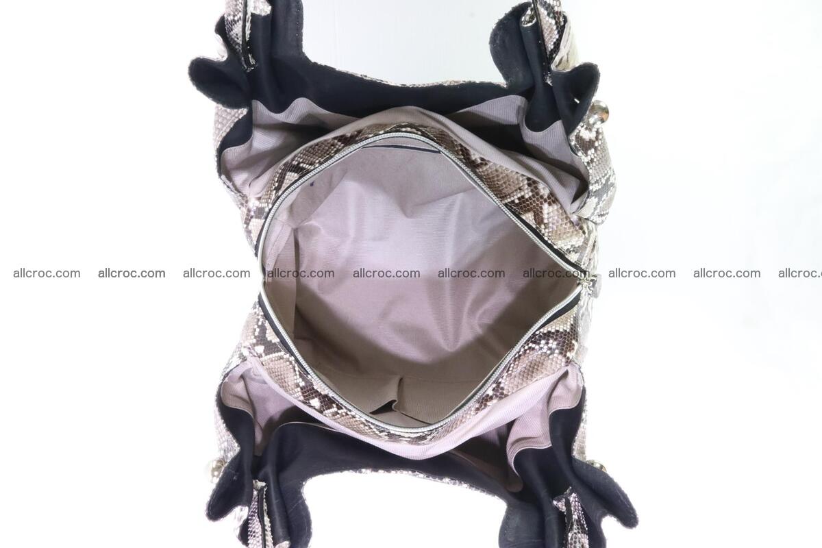 women's handbag from python and stingray skin 1065 Foto 12