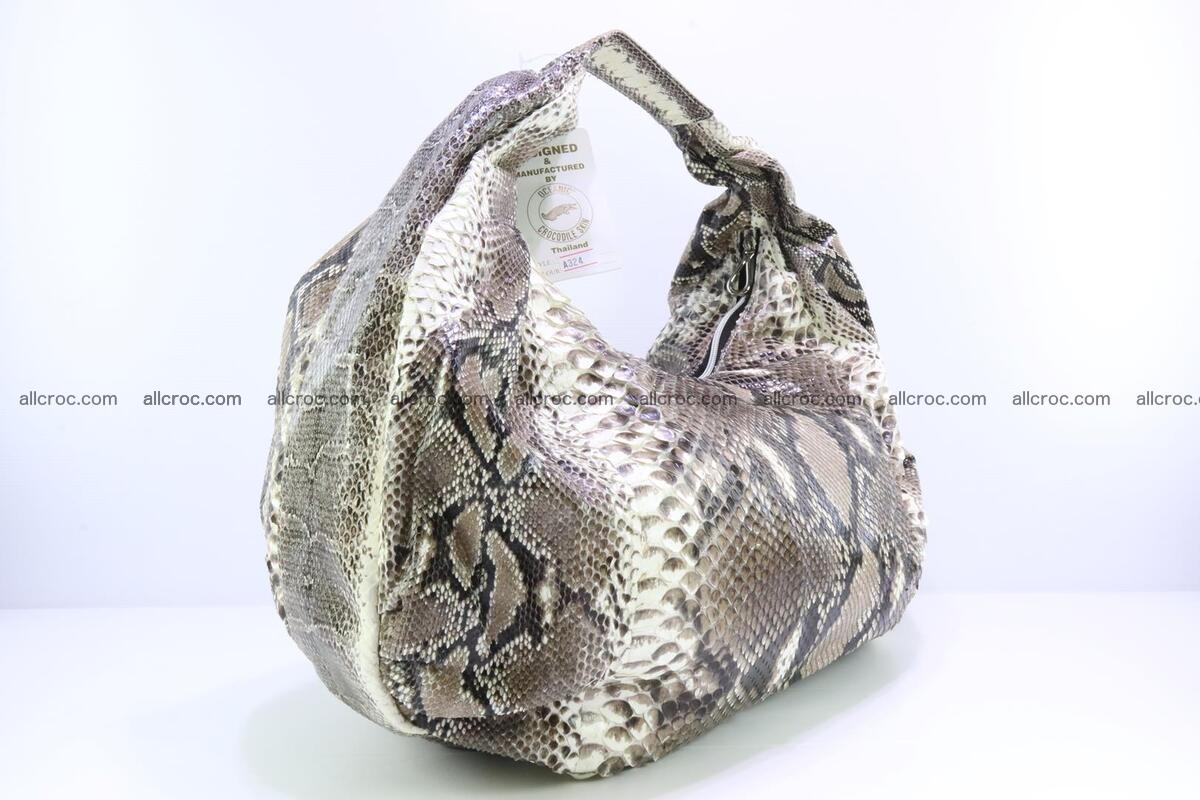 Handbag for women from genuine python skin 212 Foto 1