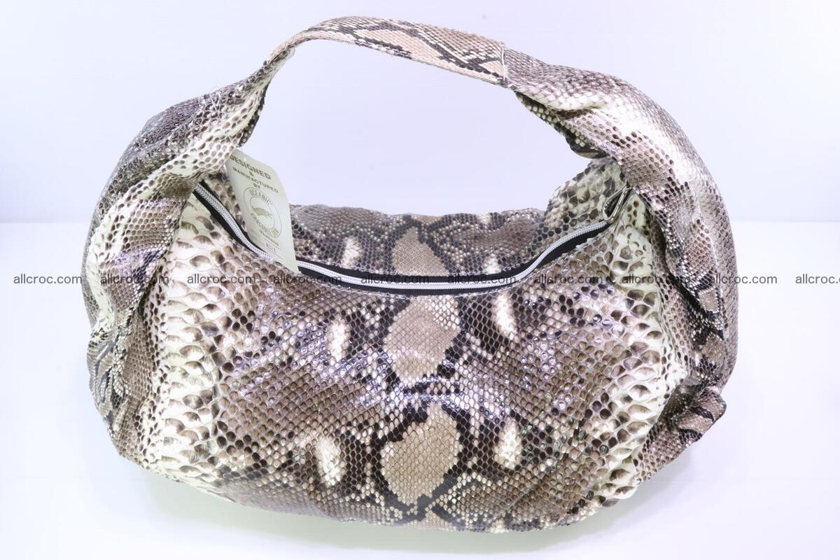 Handbag for women from genuine python skin 212 Foto 4
