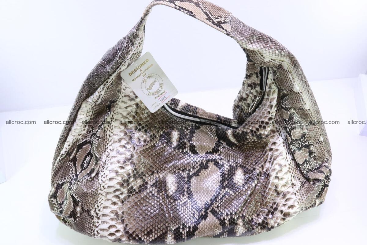 Handbag for women from genuine python skin 212 Foto 11