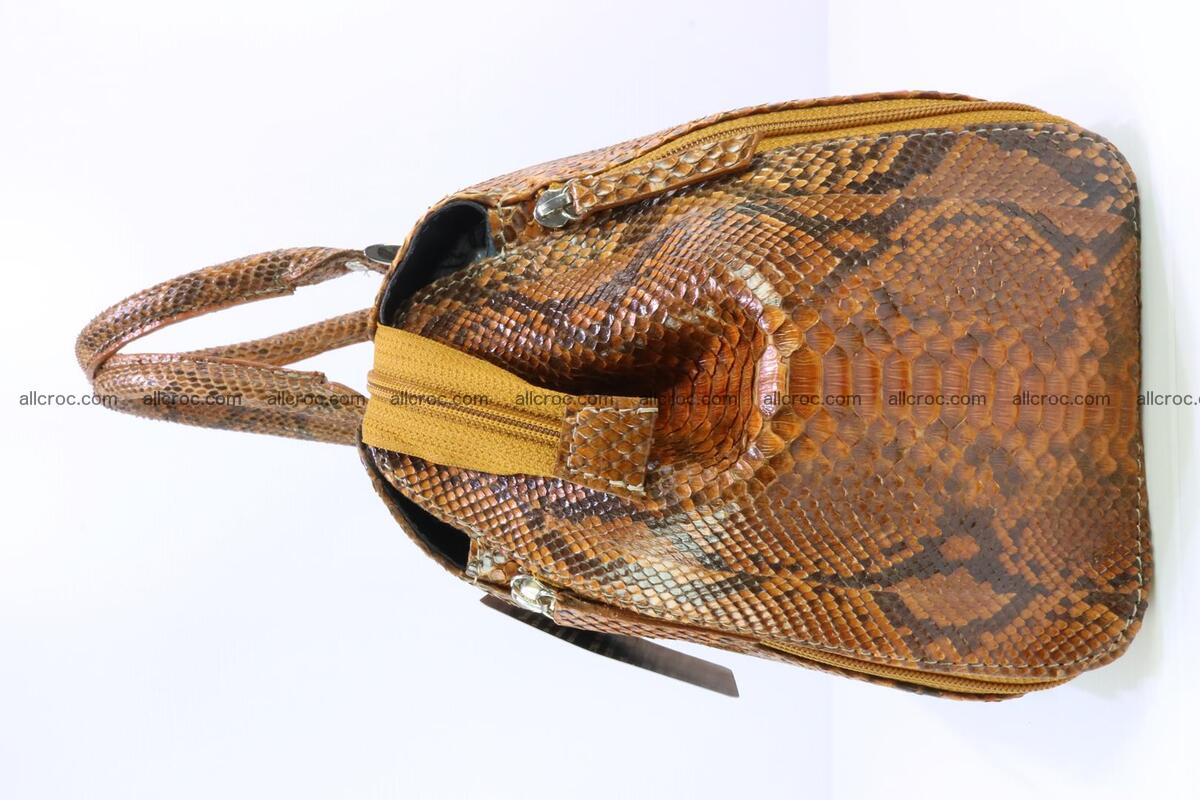 Handbag for women from genuine python skin 213 Foto 3