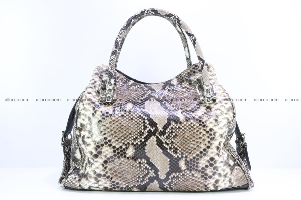 Handbag for women from genuine python skin 215 Foto 3