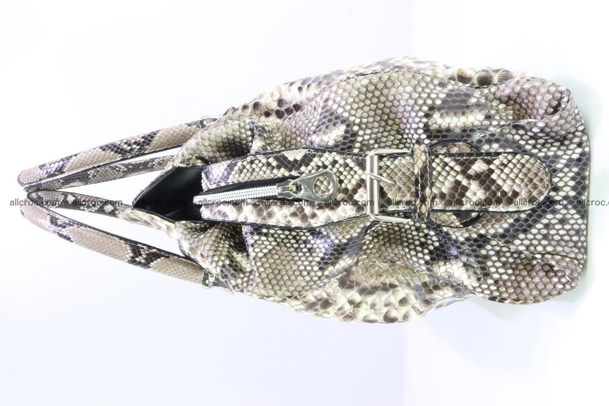 Handbag for women from genuine python skin 215 Foto 4