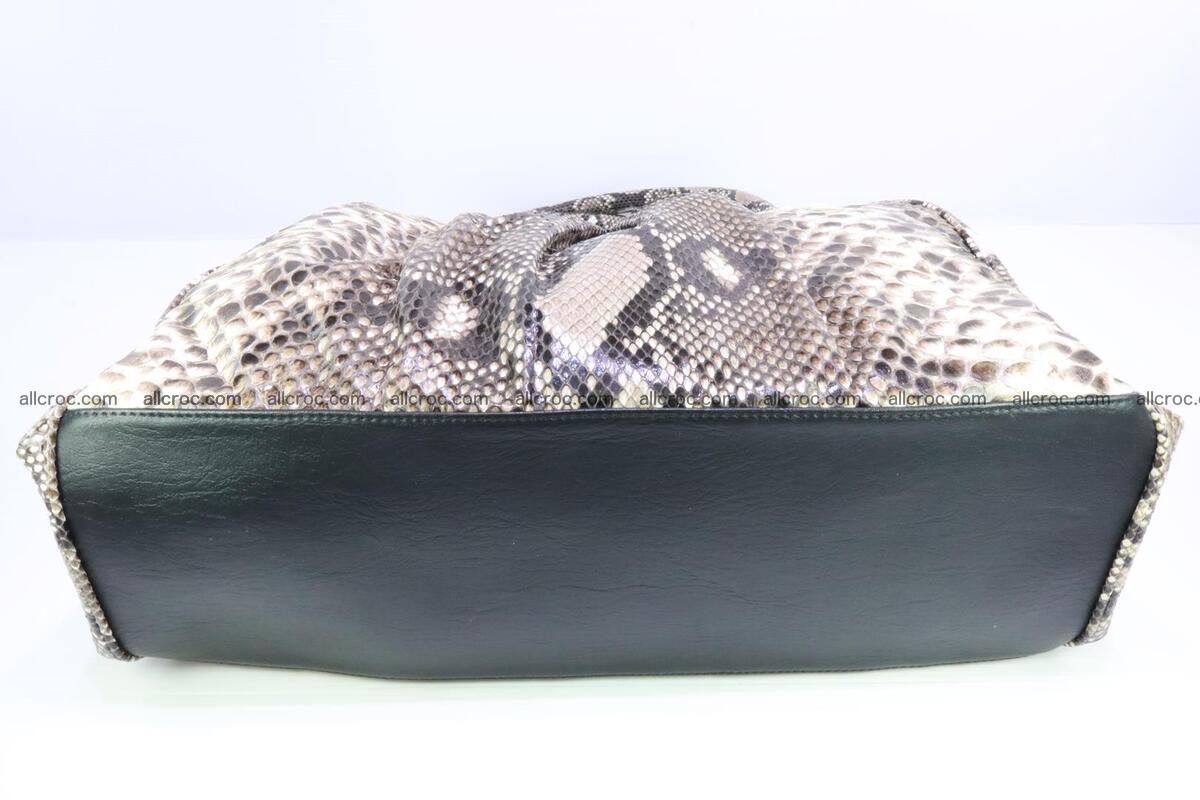 Handbag for women from genuine python skin 215 Foto 8